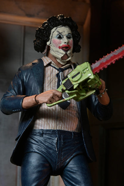 NECA - Texas Chainsaw Massacre - 50th Anniversary Ultimate Leatherface with Pretty Woman Mask (Figura de 7")