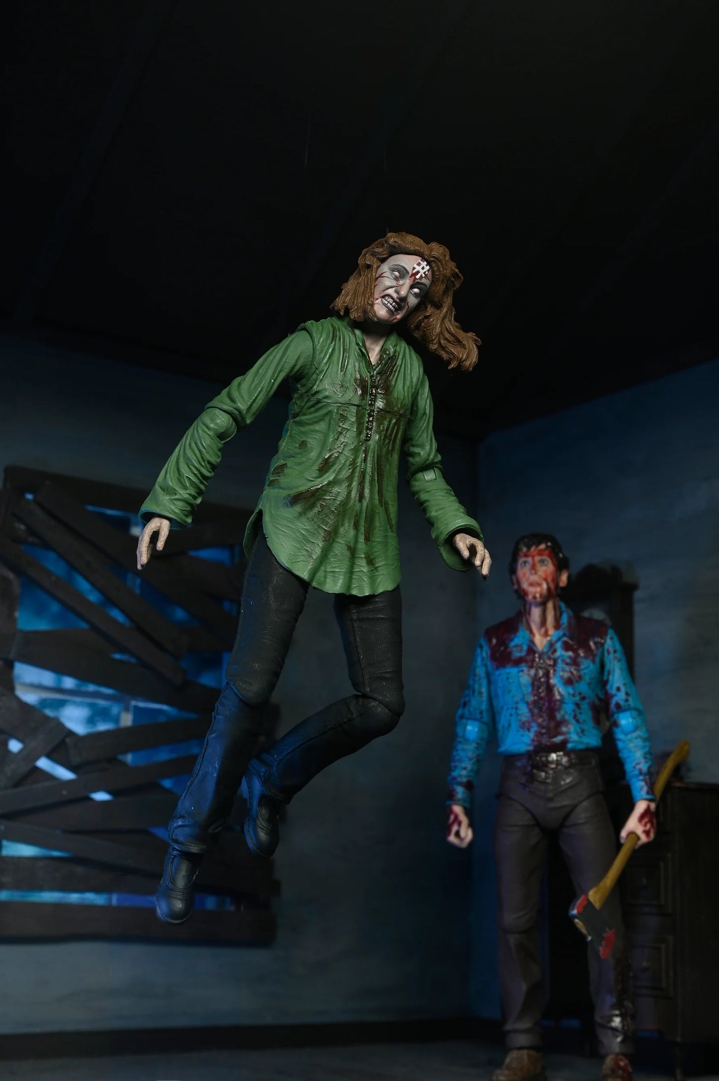 NECA - Evil Dead - Bloody Ash & Cheryl Williams - (2 pack - Figuras de 7")