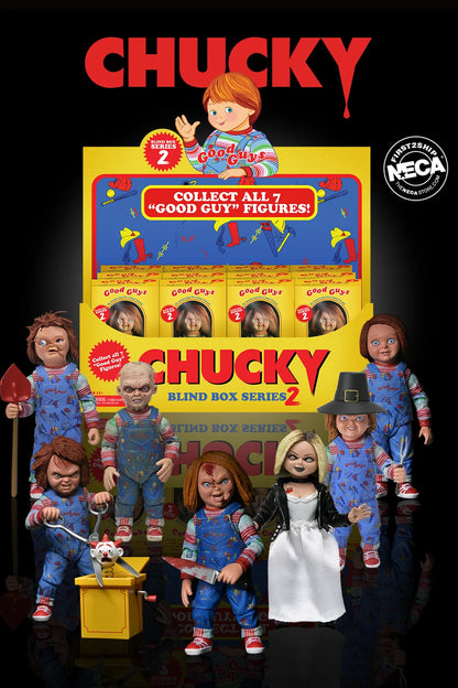 Chucky: Child's Play 2/Chucky (TV Series) - Figura a escala de 7 pulgadas - Series 2 "Good Guy"  BLING BOX