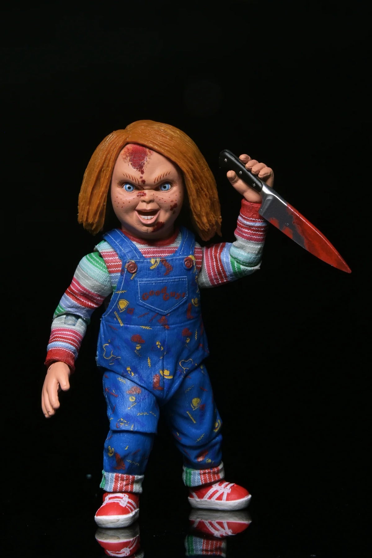 Chucky: Child's Play 2/Chucky (TV Series) - Figura a escala de 7 pulgadas - Series 2 "Good Guy"  BLING BOX