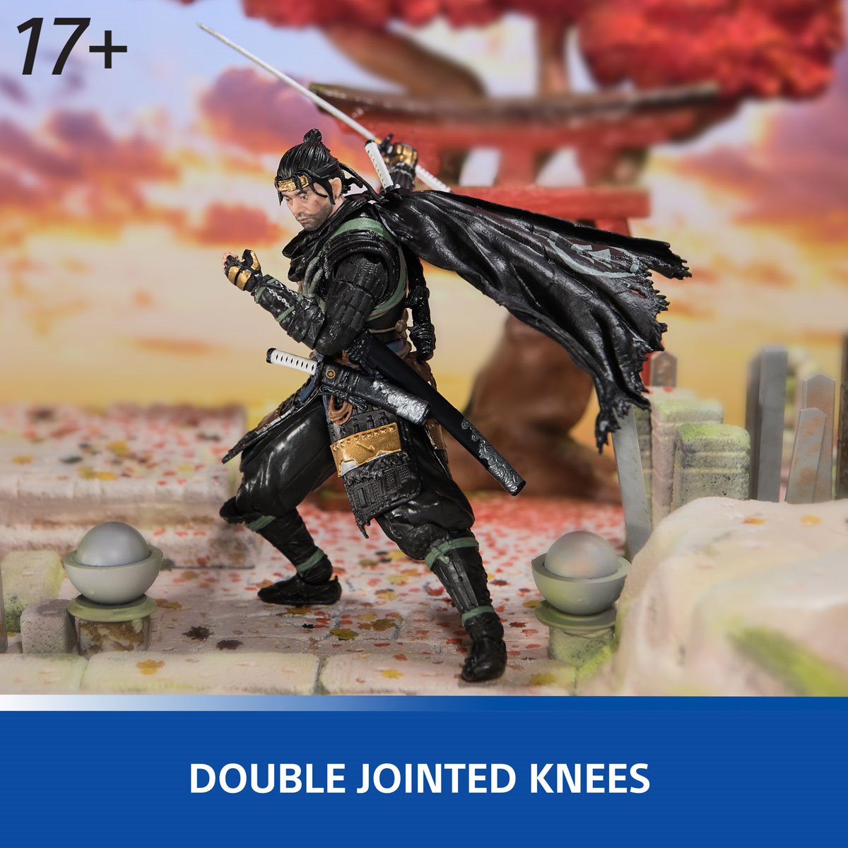 SPINMASTER - Ghost of Tsushima Legends Shapes Collection: Jin Sakai (Figura de 6")