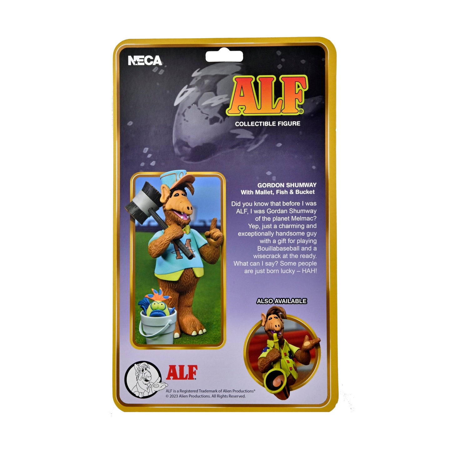 NECA - Toony Classic - Baseball Alf (Figura de 6")