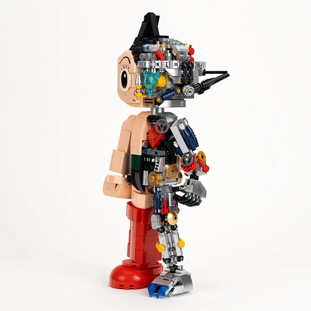 PANTASY - Astroboy - Astroboy Mechanical Clear Version (Bloques para armar y play set de 12")