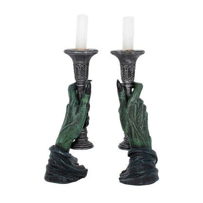 NEMESIS NOW - Candelabros Luz de la Oscuridad de 20 cm