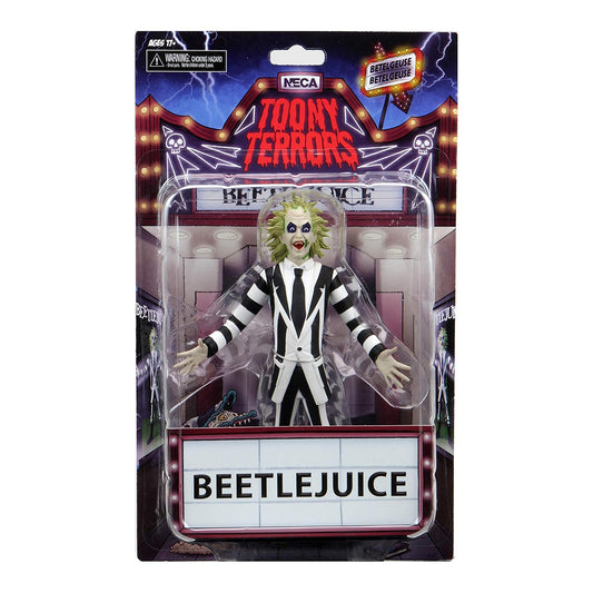 NECA - Toony Terrors Beetlejuice (Figura de 6")