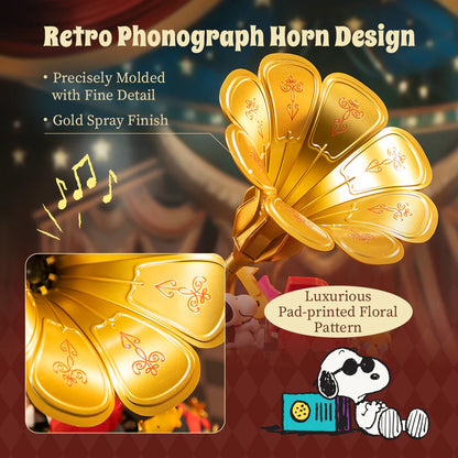 PANTASY - Snoopy (Peanuts) - Phonograph (Bloques para armar)