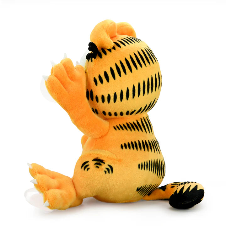KID ROBOT - Garfield scared - Suction cup window clinger (Peluche de 8" para ventana)