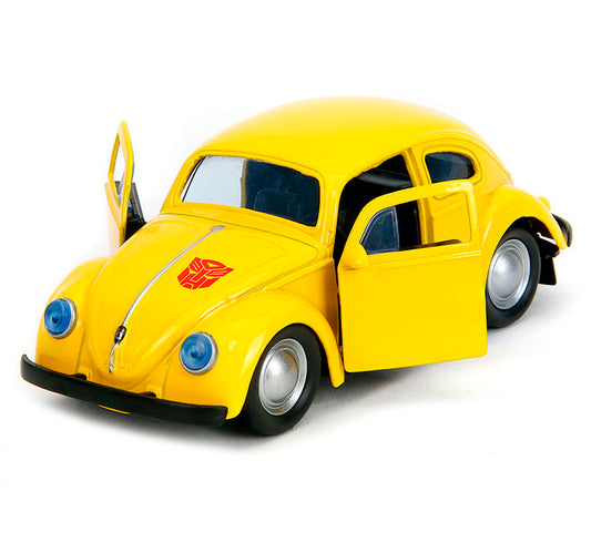 JADA TOYS - Transformers - Die-Cast Hollywood Rides - Bumblebee Volkswagen Beetle (Auto escala 1:32)