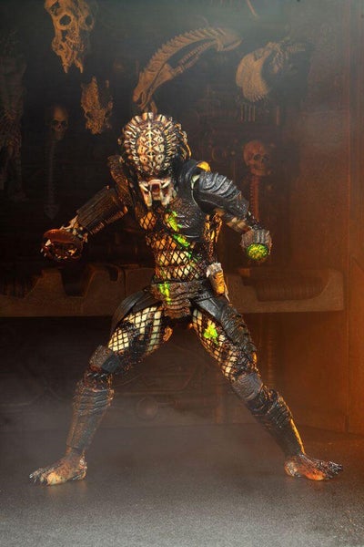 NECA - Predator 2 - Battle Damage City Hunter (Figura de 7")