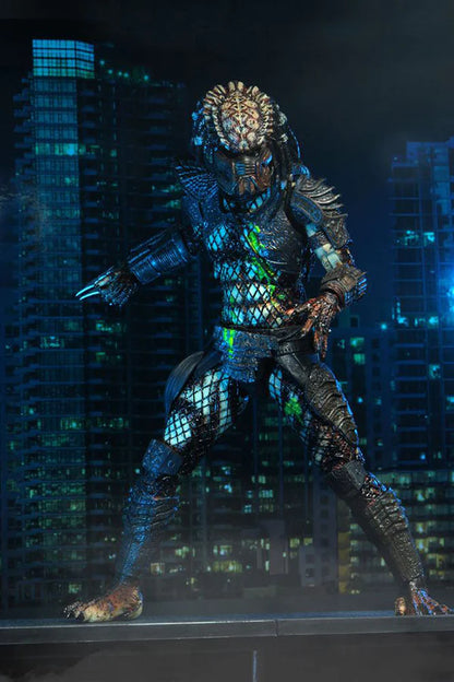 NECA - Predator 2 - Battle Damage City Hunter (Figura de 7")