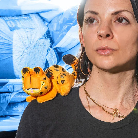 KID ROBOT - Gardfield - Plush Shoulder Phunny (Peluche para hombro)