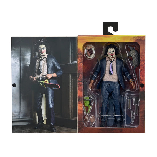 NECA - Texas Chainsaw Massacre - 50th Anniversary Ultimate Leatherface with Pretty Woman Mask (Figura de 7")