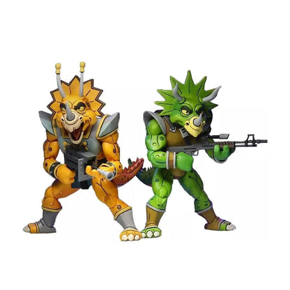 NECA - TMNT (Cartoon) - Captain Zarax y Zork 2 pack (Figura de 7")