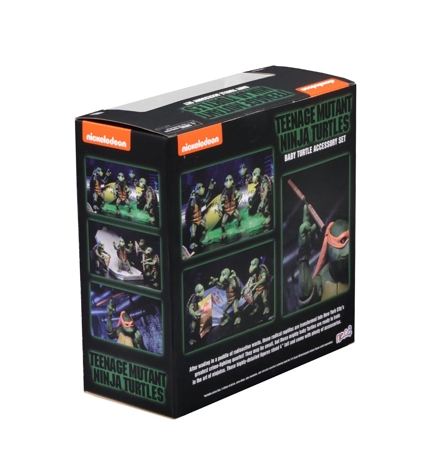 NECA - TMNT (1990 movie) - Baby Turtles Accesory Set (Set de accesorios a escala de 18")