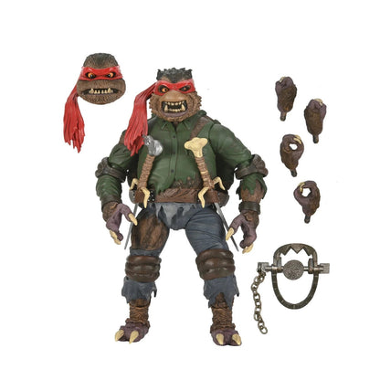 NECA - Universal Monsters x TMNT Ultimate! - Raphael as The Wolfman (Figura de 7")