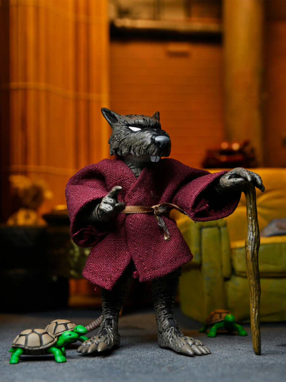 NECA - TMNT (Mirage Comics) - Splinter (Figura de 7")