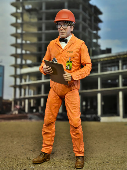 NECA - TMNT 2: Secret of the Ooze (Movie) 2pack - Lab Coat Professor Perry & Hazmat Suit Professor Perry (Figura de 7")