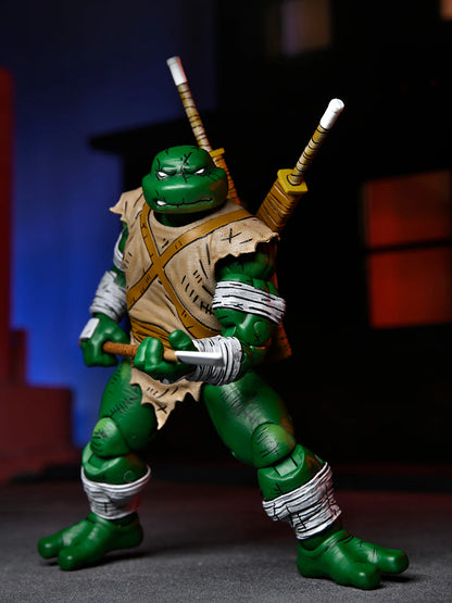 NECA - Teenage Mutant Ninja Turtles (Mirage Comics) - Michelangelo (The Wanderer) (Figura de 7")