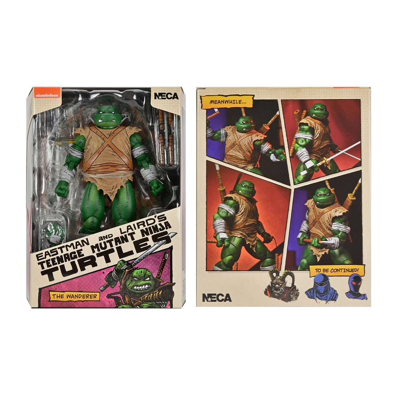 NECA - Teenage Mutant Ninja Turtles (Mirage Comics) - Michelangelo (The Wanderer) (Figura de 7")