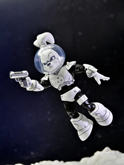 NECA - TMNT Usagi Yojimbo – Space Usagi Yojimbo Black & White Figure (Figura de 7")