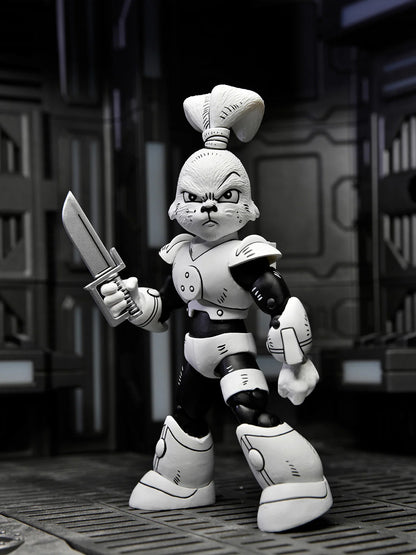 NECA - TMNT Usagi Yojimbo – Space Usagi Yojimbo Black & White Figure (Figura de 7")