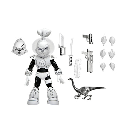 NECA - TMNT Usagi Yojimbo – Space Usagi Yojimbo Black & White Figure (Figura de 7")
