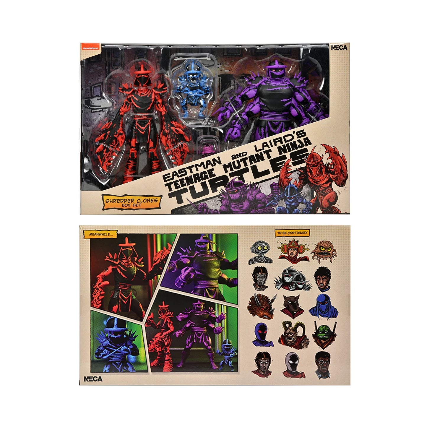 NECA - Teenage Mutant Ninja Turtles (Mirage Comics) - Shredder Clones Box Set (Figura de 7")