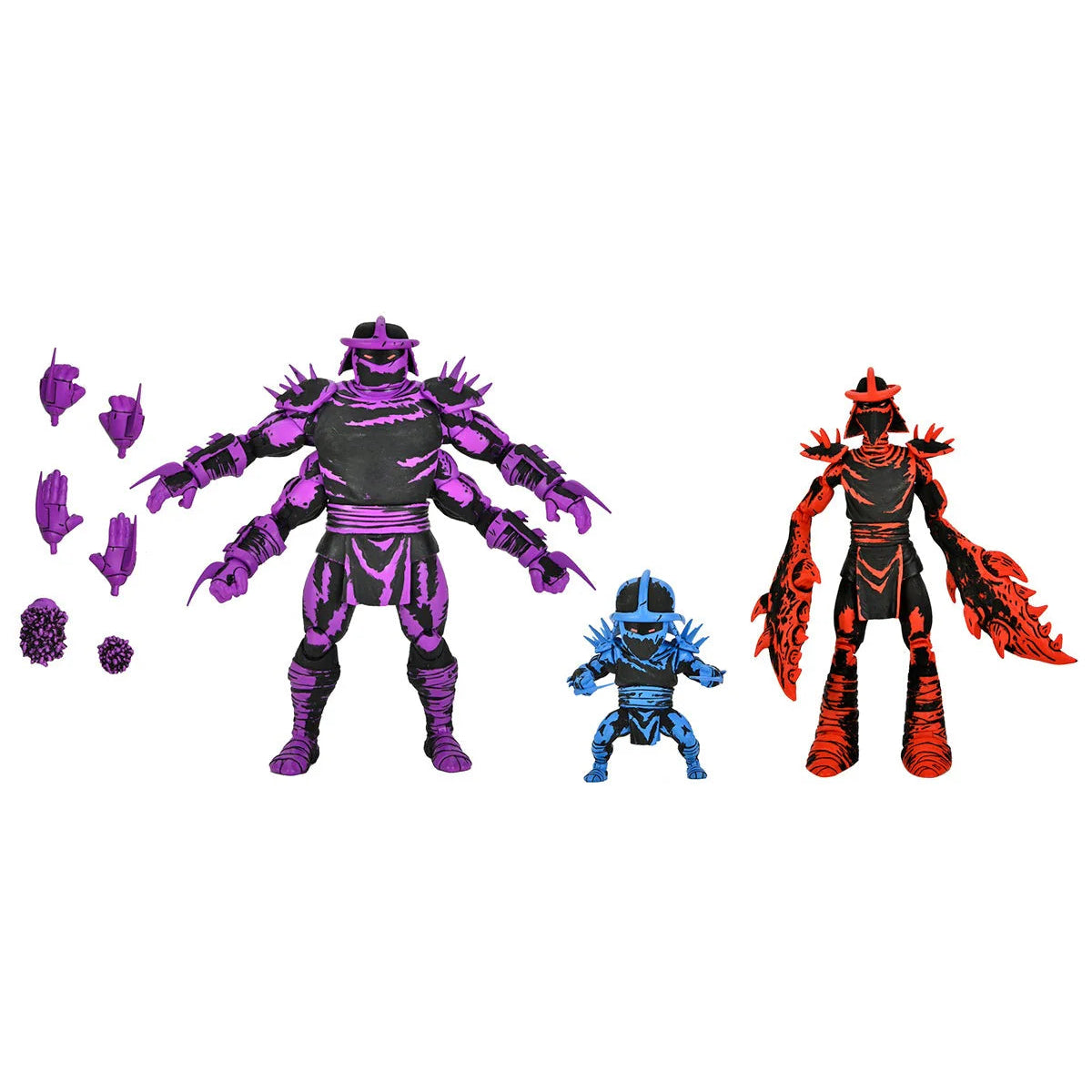 NECA - Teenage Mutant Ninja Turtles (Mirage Comics) - Shredder Clones Box Set (Figura de 7")