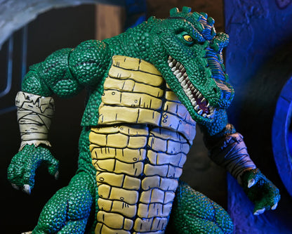 NECA - Teenage Mutant Ninja Turtles (Mirage Comics) - Leatherhead Deluxe Figure (Figura de 7")