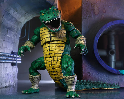 NECA - Teenage Mutant Ninja Turtles (Mirage Comics) - Leatherhead Deluxe Figure (Figura de 7")