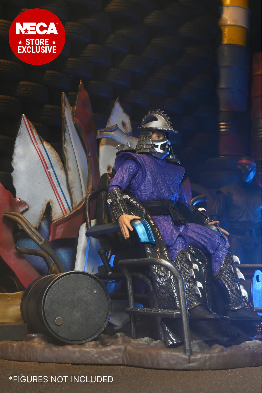 NECA - Teenage Mutant Ninja Turtles 2: Secret of the Ooze Diorama Shredder's Throne (27 cm)