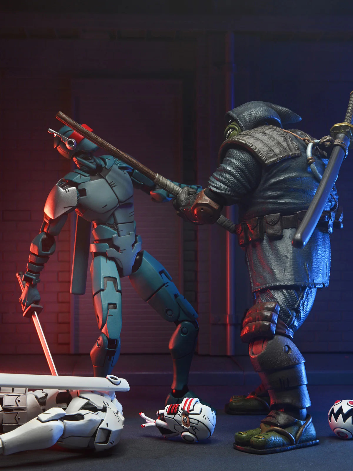NECA - TMNT: The Last Ronin - Synja Robots 2-Pack (Figura de 7")