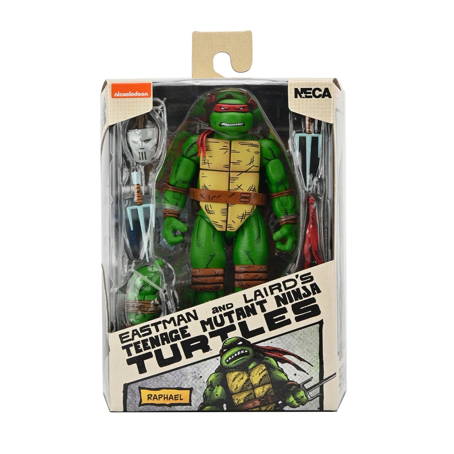NECA - Teenage Mutant Ninja Turtles (Mirage Comics TMNT) - Raphael + Michelangelo + Donatello + Leonardo (Figuras de 7")