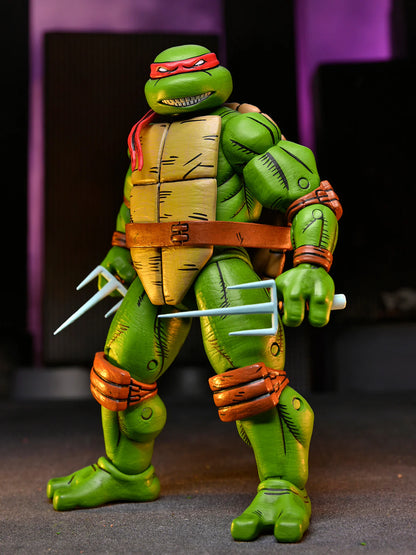NECA - Teenage Mutant Ninja Turtles (Mirage Comics TMNT) - Raphael + Michelangelo + Donatello + Leonardo (Figuras de 7")