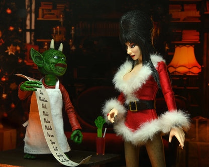 NECA - Elvira Very Scary Christman (Figura de 8")