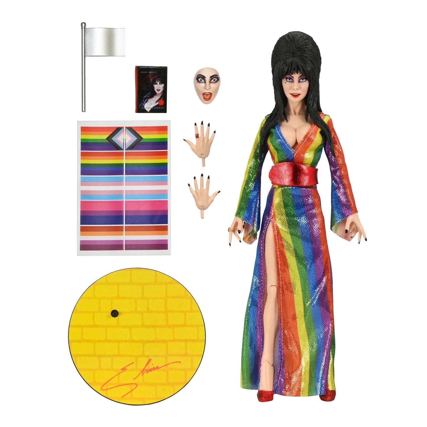 NECA - Elvira Over the Rainbow (Figura de 8")