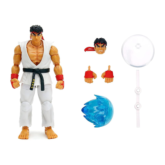 JADA TOYS - Street Fighter II Ultra - Ryu (Figura de 6")