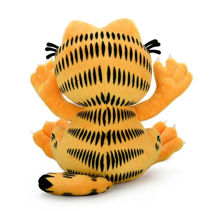 KID ROBOT - Garfield relaxed - Suction cup window clinger (Peluche de 8" para ventana)