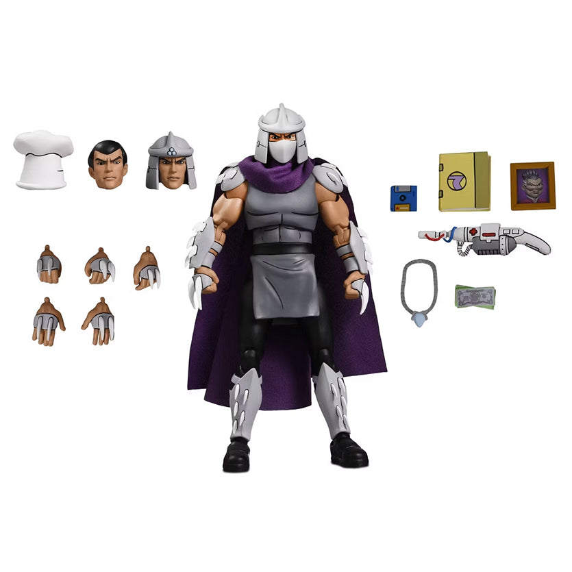 NECA - Teenage Mutant Ninja Turtles Cartoon - Ultimate Shredder (Figura de 7")