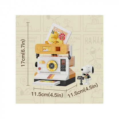 PANTASY - Snoopy (Peanuts) Retro Time Series - Camera Polaroid  (Bloques para armar)