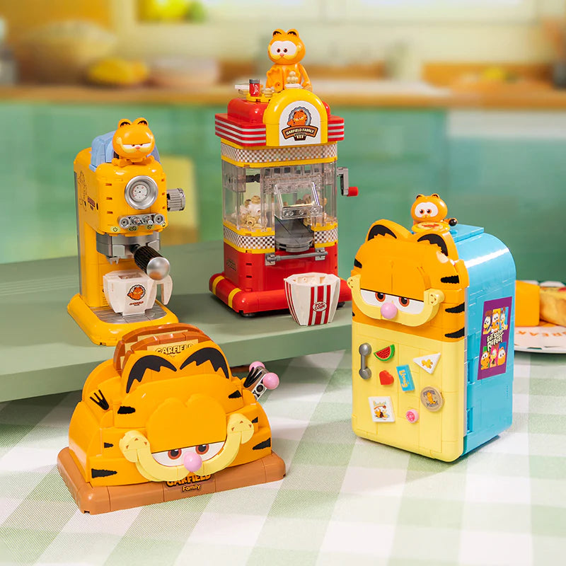 PANTASY - Garfield Fantastic Machines Series - Coffee Maker (Bloques para armar)