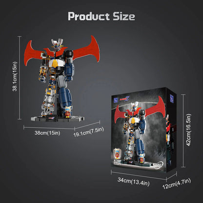 PANTASY - Mazinger - Mechanical Mecha  (Bloques para armar y play set de 15")