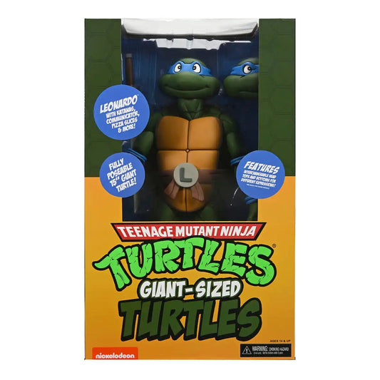 NECA - Teenage Mutant Ninja Turtles (Cartoon) - Leonardo (Figura de 38 cms.)