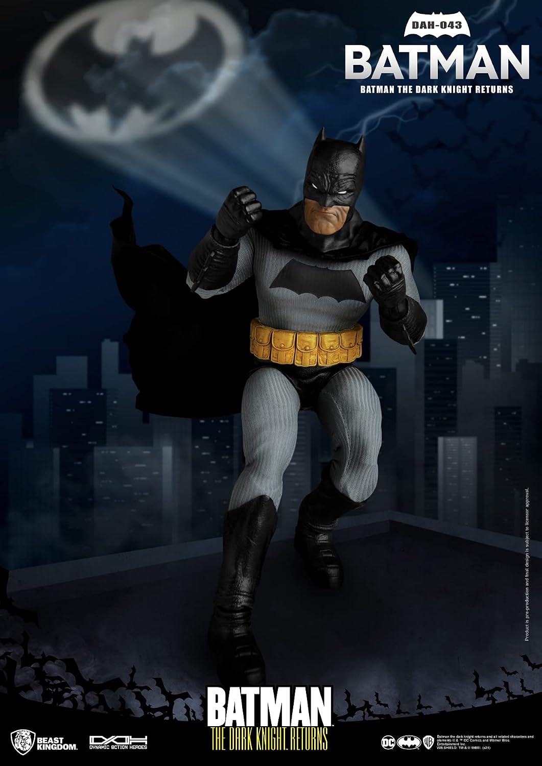 Batman The Dark Knight Returns - Dynamic 8ction Heroes - 1/9 Action Figure - Batman - 8"