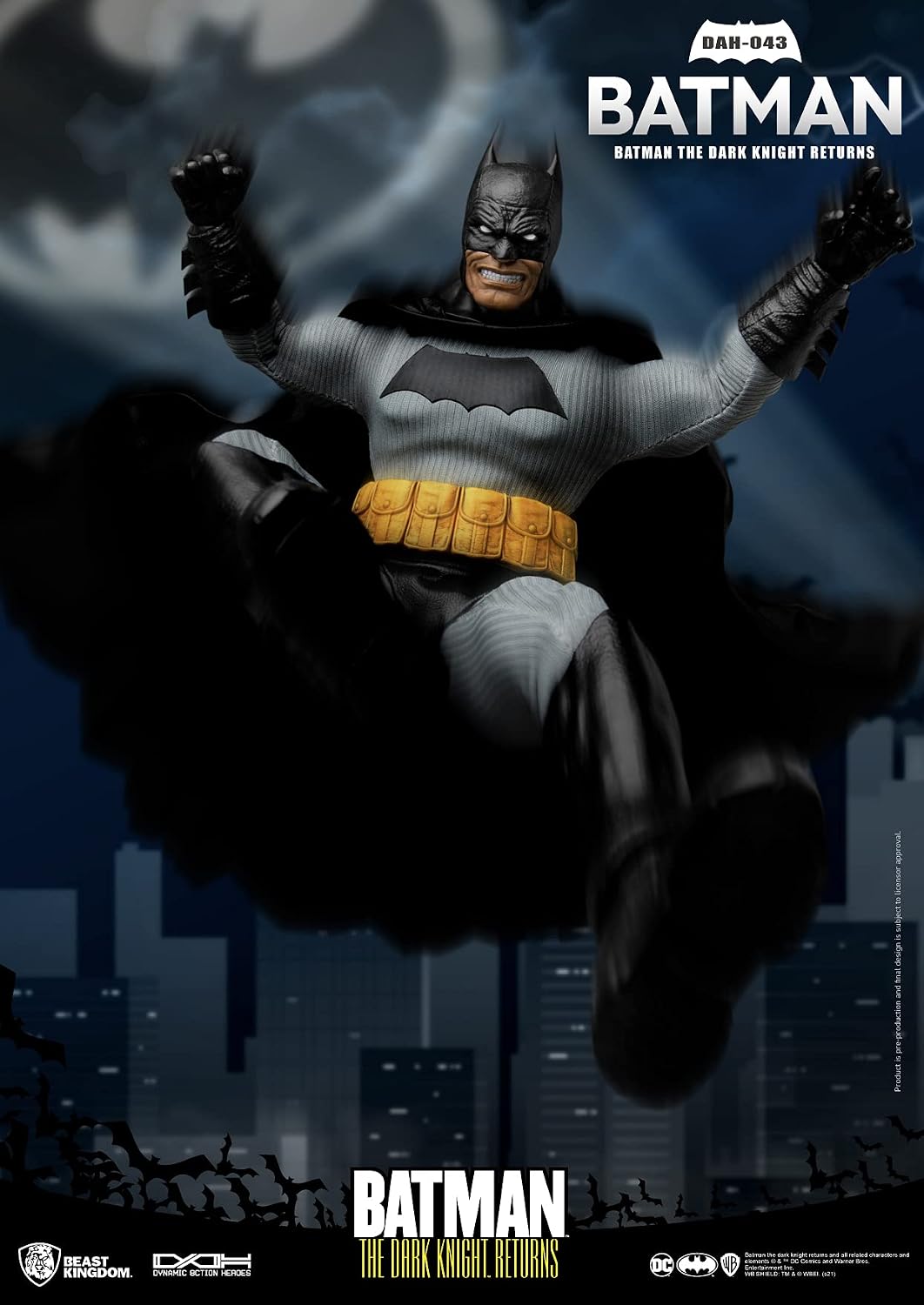 Batman The Dark Knight Returns - Dynamic 8ction Heroes - 1/9 Action Figure - Batman - 8"