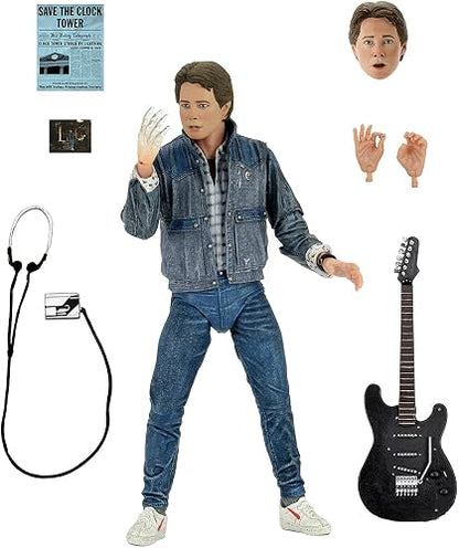 NECA - Back to the Future - Figura a escala de 7 pulgadas Ultimate - Marty McFly 1985 (Audition)
