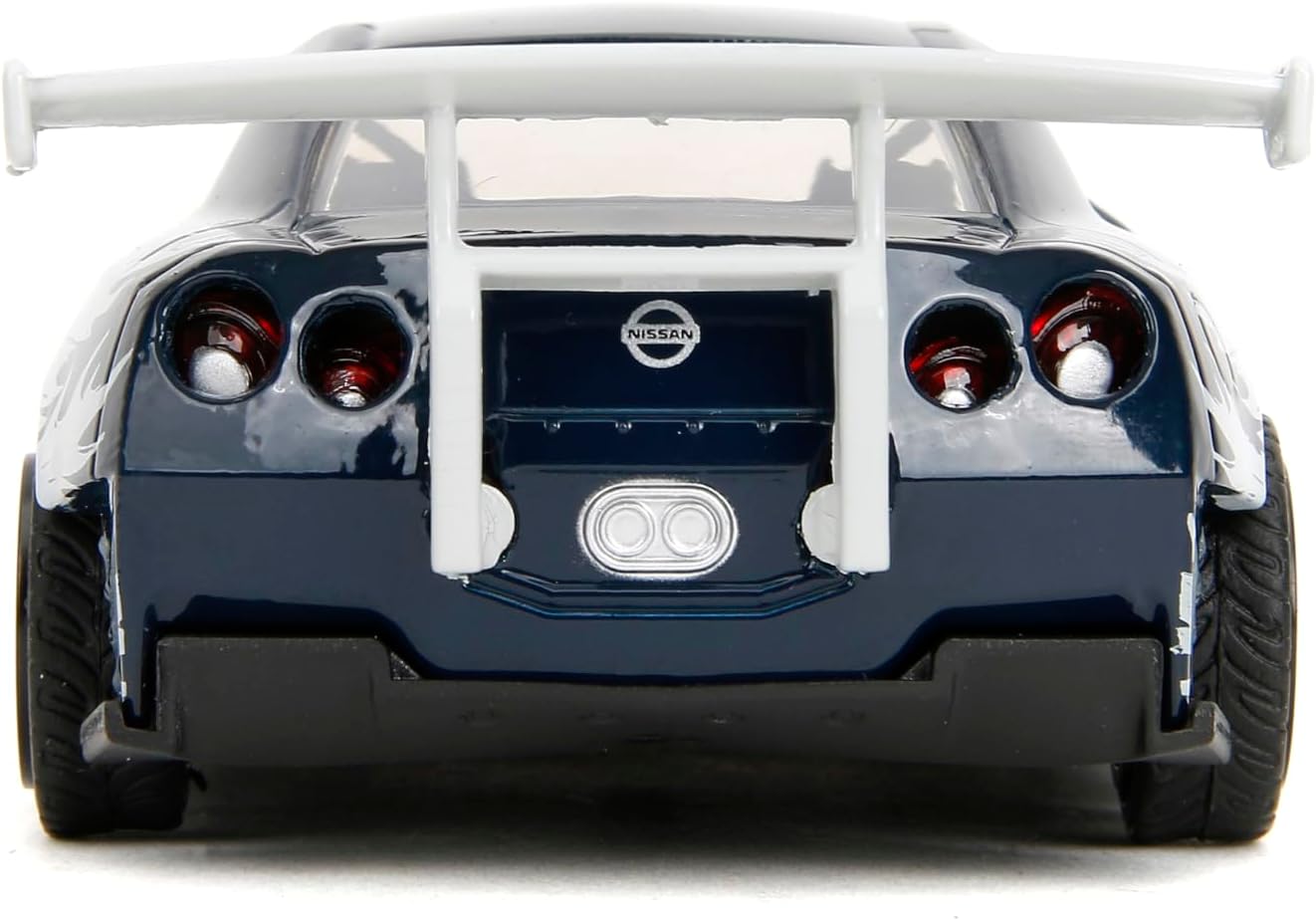 Godzilla 2009 - Vehiculo a escala de 1:32 Die-cast Hollywood Rides - 2009 Nissan GT-R R35  - Ben Sopra