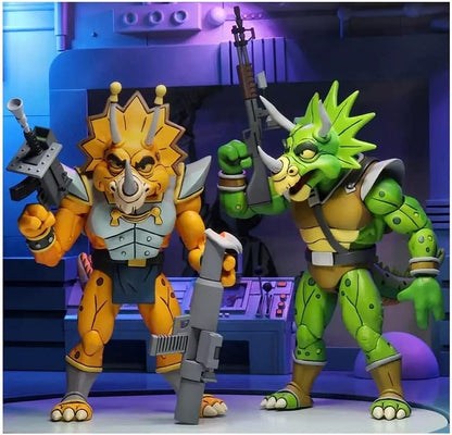 NECA - TMNT (Cartoon) - Captain Zarax y Zork 2 pack (Figura de 7")