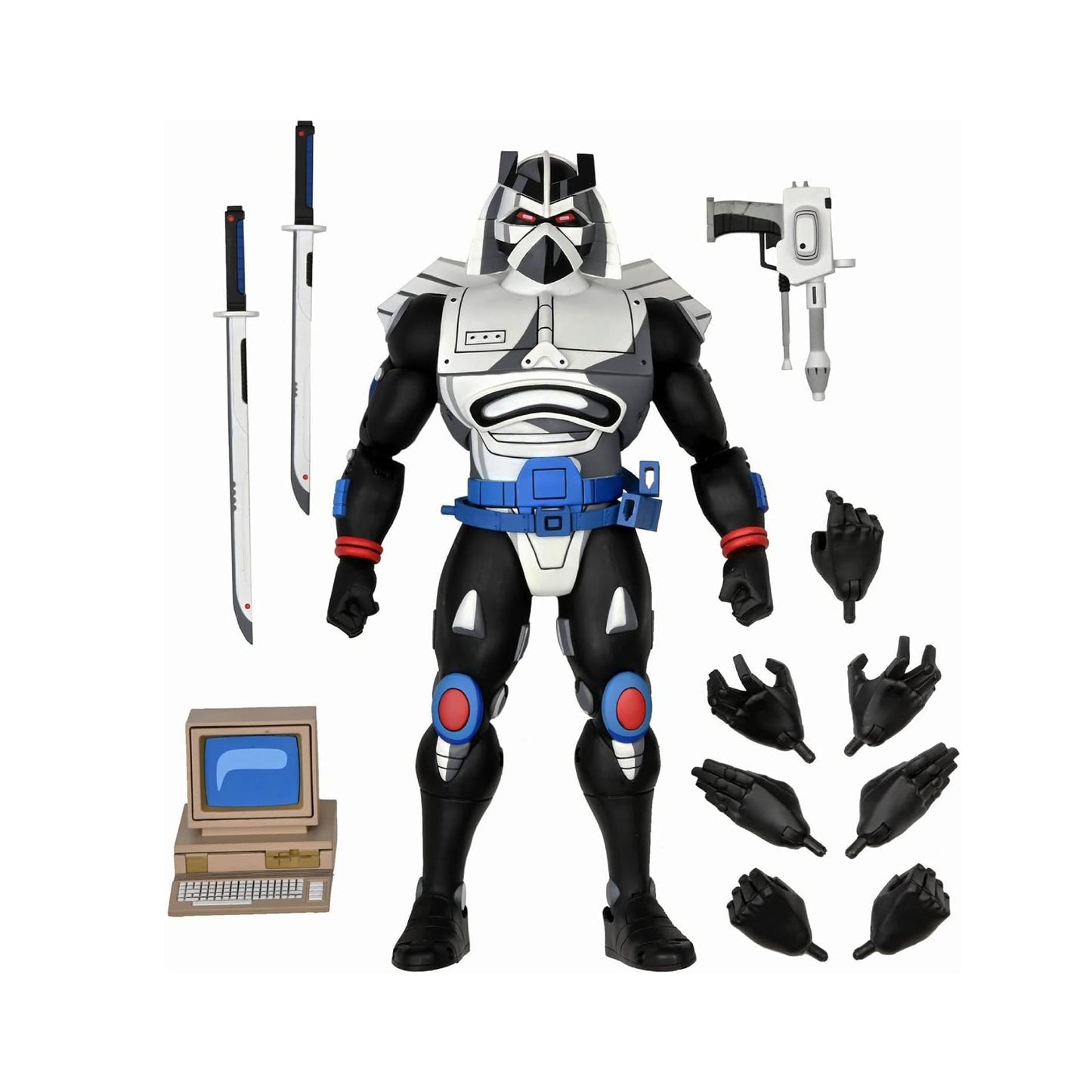 NECA - TMNT (Cartoon) - Chrome Dome Ultimate! (Figura de 7")