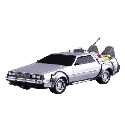 AOSHIMA - Back to The Future I - Pullback Time Machine Delorian (Vehículo escala 1:43) (Model Kit)